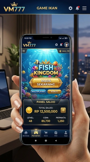 Cuplikan layar menu unduhan vm777 untuk perangkat Android